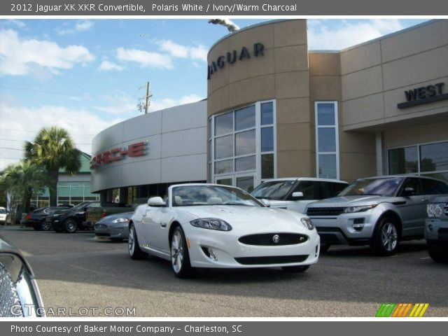2012 Jaguar XK XKR Convertible in Polaris White