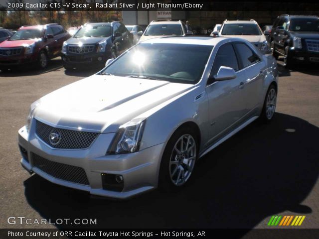 2009 Cadillac CTS -V Sedan in Radiant Silver