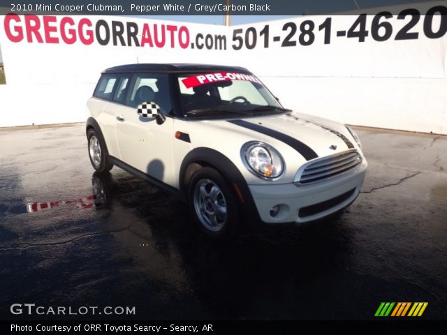 2010 Mini Cooper Clubman in Pepper White