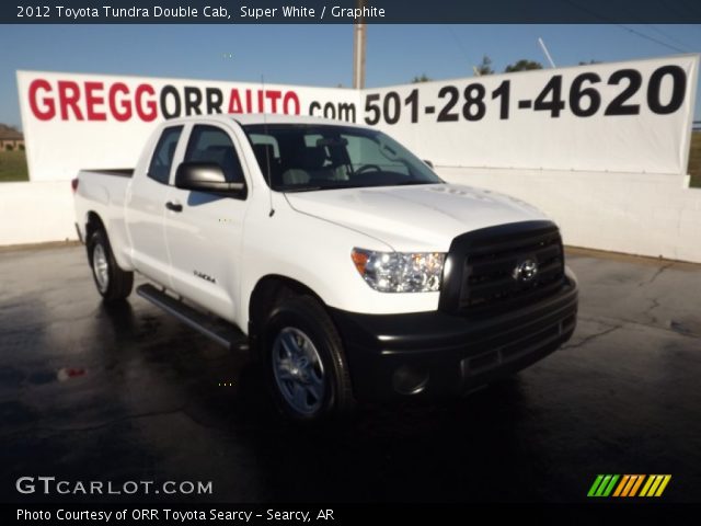 2012 Toyota Tundra Double Cab in Super White