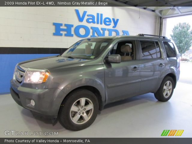 2009 Honda Pilot EX-L 4WD in Nimbus Gray Metallic