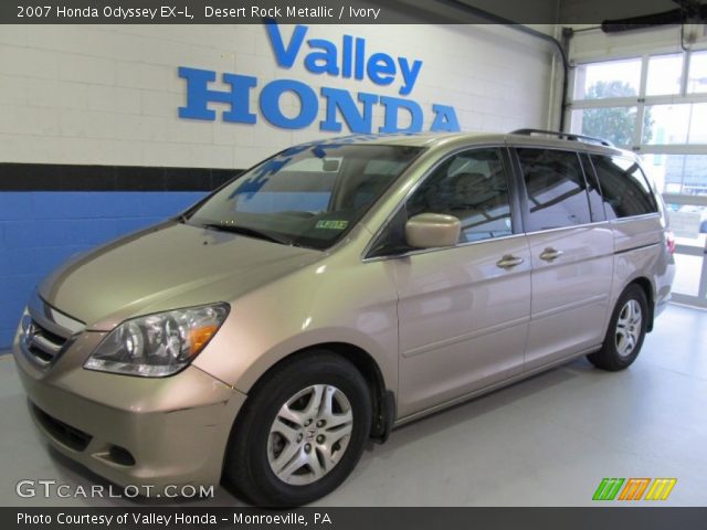 2007 Honda Odyssey EX-L in Desert Rock Metallic