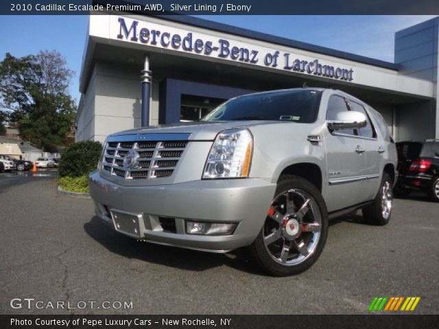 2010 Cadillac Escalade Premium AWD in Silver Lining