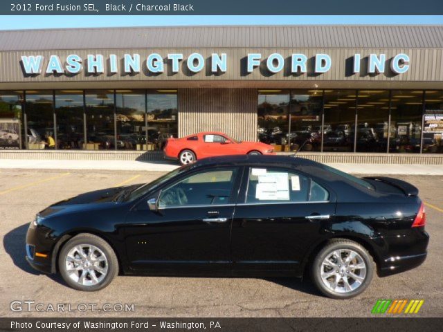 2012 Ford Fusion SEL in Black