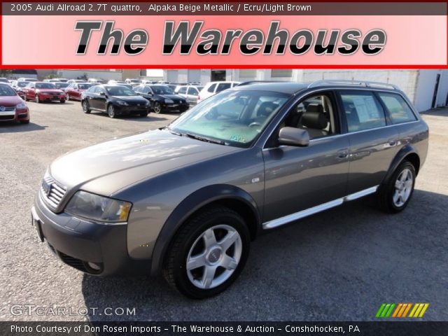 2005 Audi Allroad 2.7T quattro in Alpaka Beige Metallic