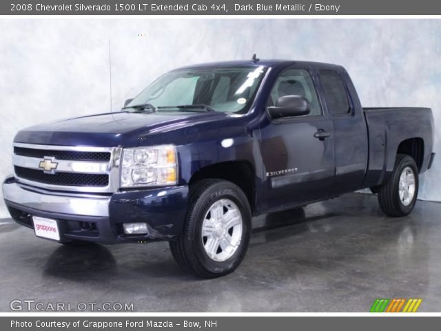 2008 Chevrolet Silverado 1500 LT Extended Cab 4x4 in Dark Blue Metallic