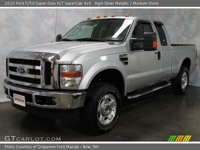 2010 Ford F250 Super Duty XLT SuperCab 4x4 in Ingot Silver Metallic