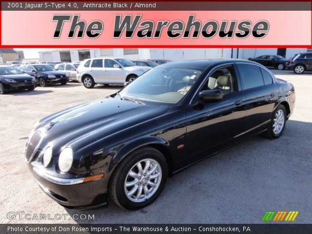 2001 Jaguar S-Type 4.0 in Anthracite Black