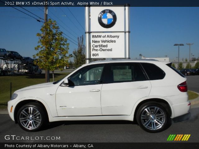 2012 BMW X5 xDrive35i Sport Activity in Alpine White