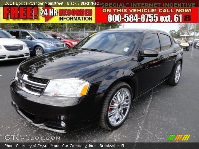 2011 Dodge Avenger Mainstreet in Black