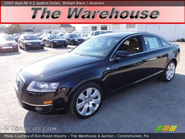 2007 Audi A6 4.2 quattro Sedan in Brilliant Black