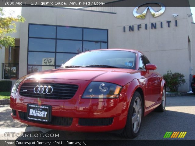 2000 Audi TT 1.8T quattro Coupe in Amulet Red