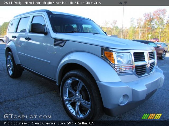 2011 Dodge Nitro Heat in Bright Silver Metallic