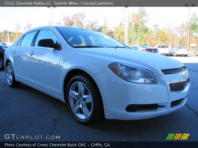 2012 Chevrolet Malibu LS in Summit White
