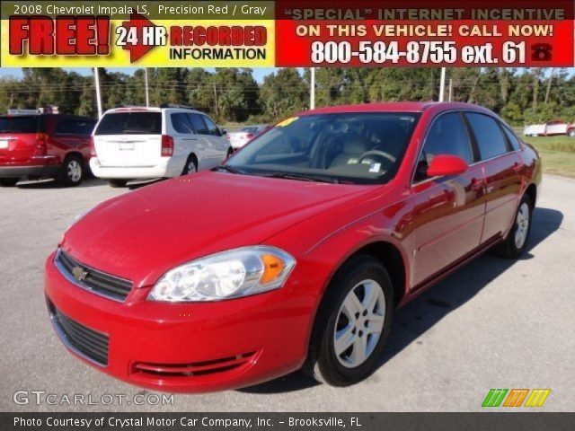 2008 Chevrolet Impala LS in Precision Red