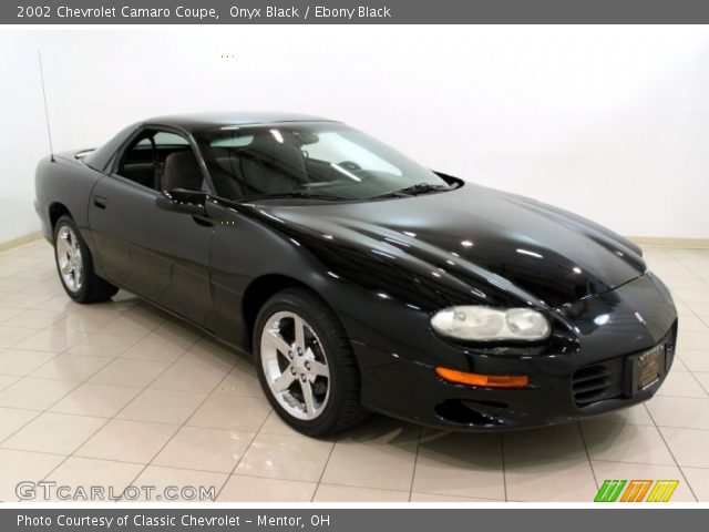 2002 Chevrolet Camaro Coupe in Onyx Black