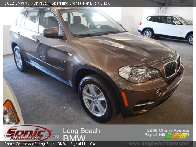 2012 BMW X5 xDrive35i in Sparkling Bronze Metallic