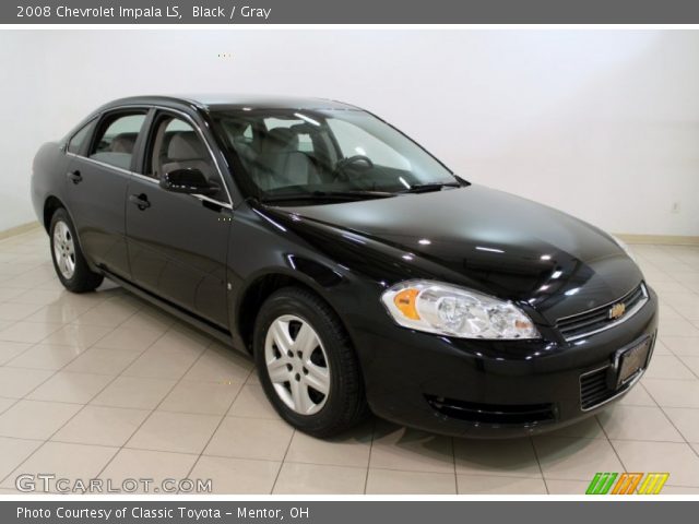 2008 Chevrolet Impala LS in Black