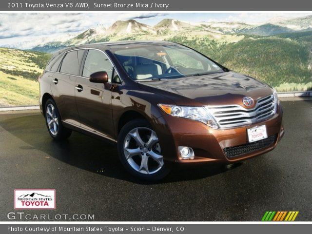 2011 Toyota Venza V6 AWD in Sunset Bronze Mica