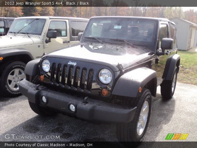 2012 Jeep Wrangler Sport S 4x4 in Black