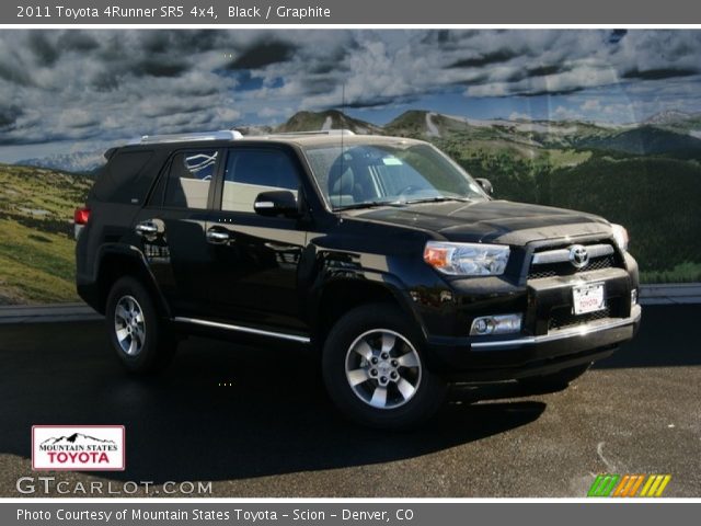 2011 Toyota 4Runner SR5 4x4 in Black