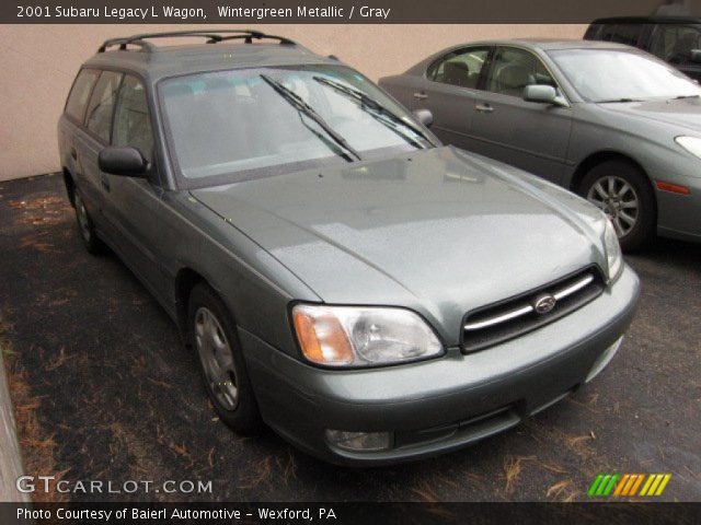2001 Subaru Legacy L Wagon in Wintergreen Metallic