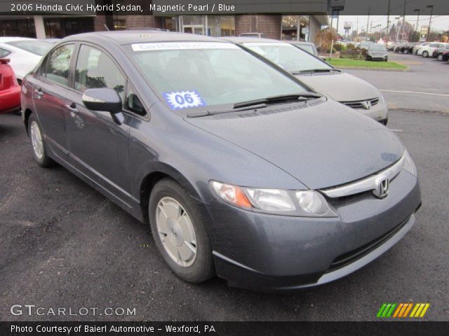 2006 Honda Civic Hybrid Sedan in Magnetic Pearl