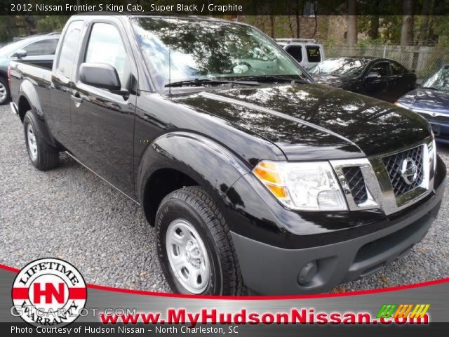 2012 Nissan Frontier S King Cab in Super Black
