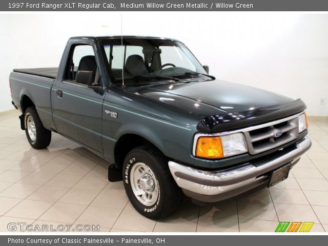 1997 Ford Ranger XLT Regular Cab in Medium Willow Green Metallic