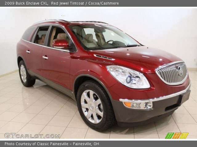 2009 Buick Enclave CXL in Red Jewel Tintcoat