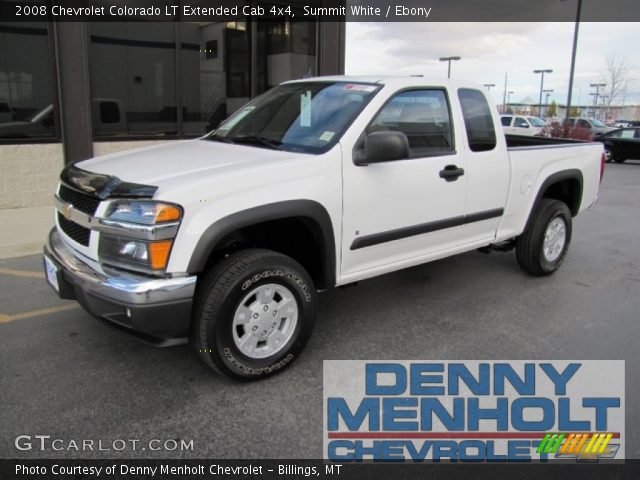 2008 Chevrolet Colorado LT Extended Cab 4x4 in Summit White