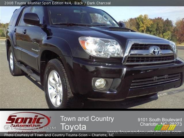 2008 Toyota 4Runner Sport Edition 4x4 in Black