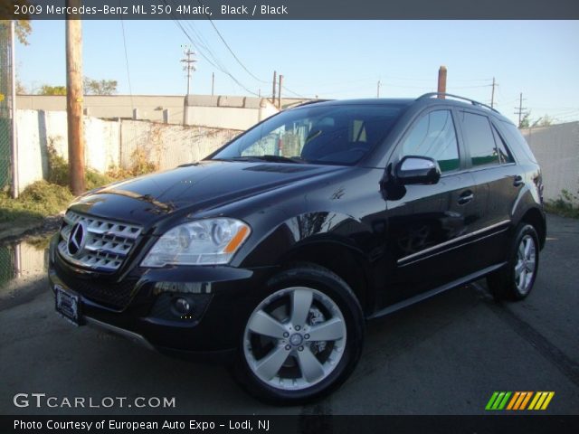 2009 Mercedes-Benz ML 350 4Matic in Black