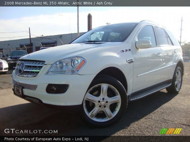 2008 White mercedes ml350 #5