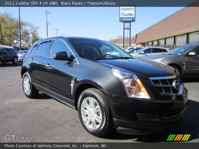 2011 Cadillac SRX 4 V6 AWD in Black Raven