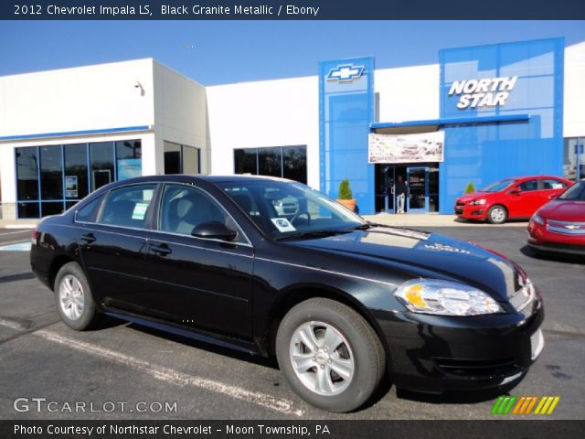 2012 Chevrolet Impala LS in Black Granite Metallic