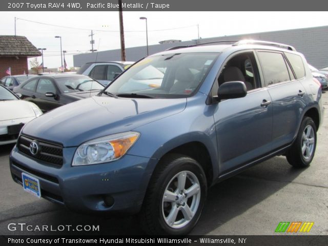 2007 Toyota RAV4 4WD in Pacific Blue Metallic