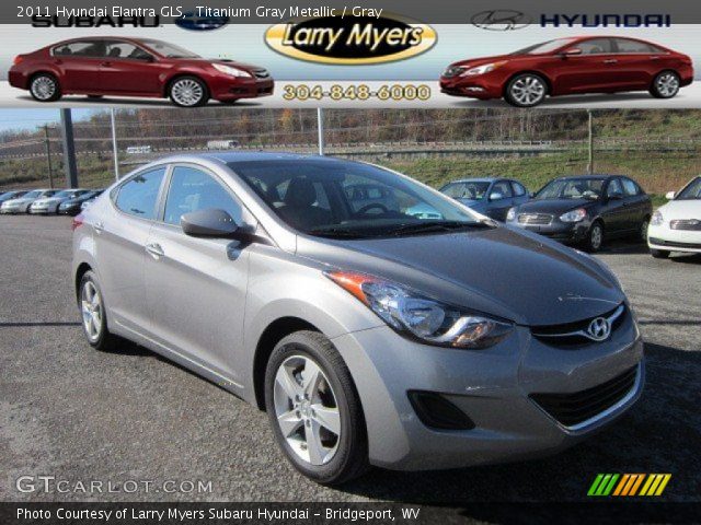 2011 Hyundai Elantra GLS in Titanium Gray Metallic