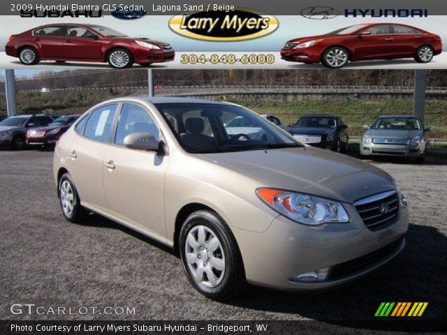 2009 Hyundai Elantra GLS Sedan in Laguna Sand