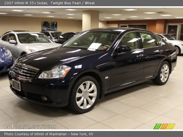 2007 Infiniti M 35x Sedan in Twilight Blue Pearl