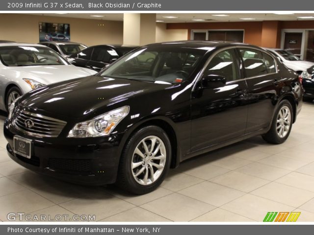 2009 Infiniti G 37 x Sedan in Black Obsidian