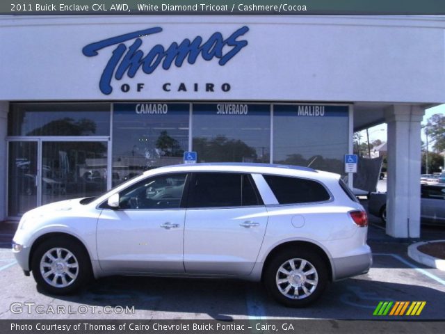 2011 Buick Enclave CXL AWD in White Diamond Tricoat
