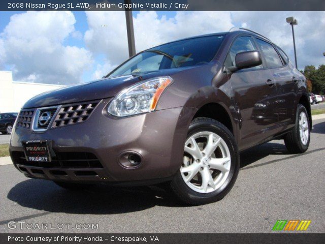 2008 Nissan Rogue SL AWD in Iridium Graphite Metallic