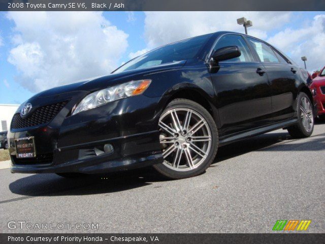 2008 Toyota Camry SE V6 in Black