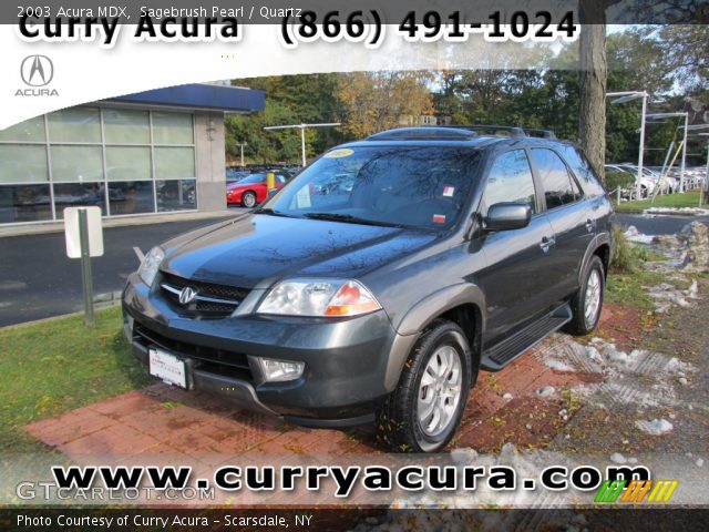 2003 Acura MDX  in Sagebrush Pearl