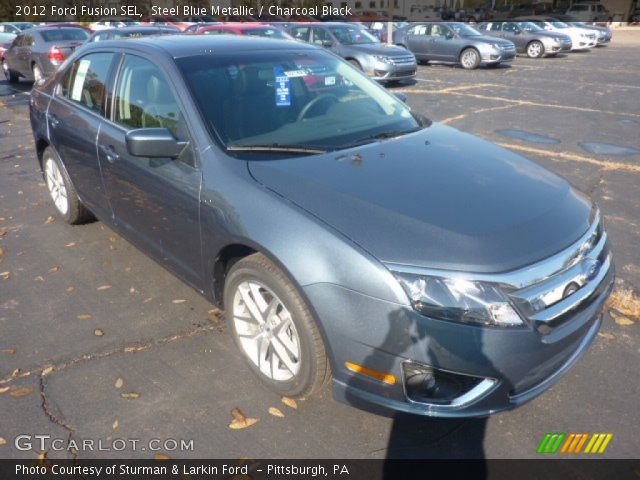 2012 Ford Fusion SEL in Steel Blue Metallic