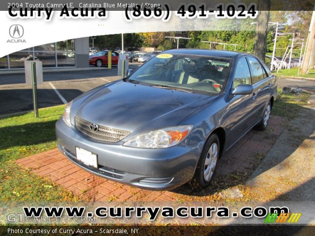 2004 Toyota Camry LE in Catalina Blue Metallic
