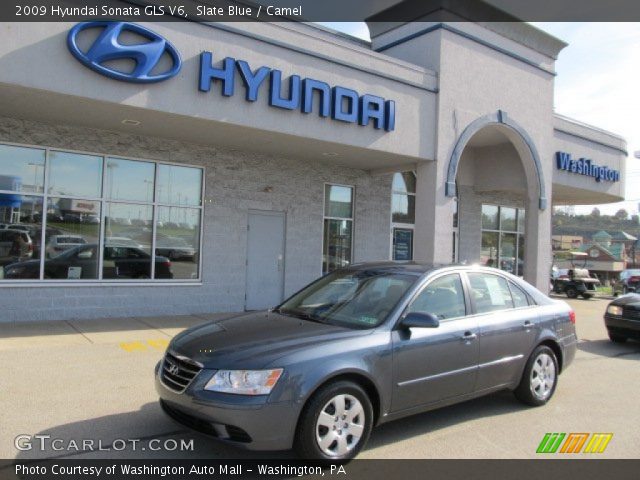 2009 Hyundai Sonata GLS V6 in Slate Blue