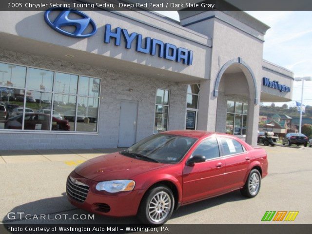 2005 Chrysler Sebring Touring Sedan in Deep Red Pearl