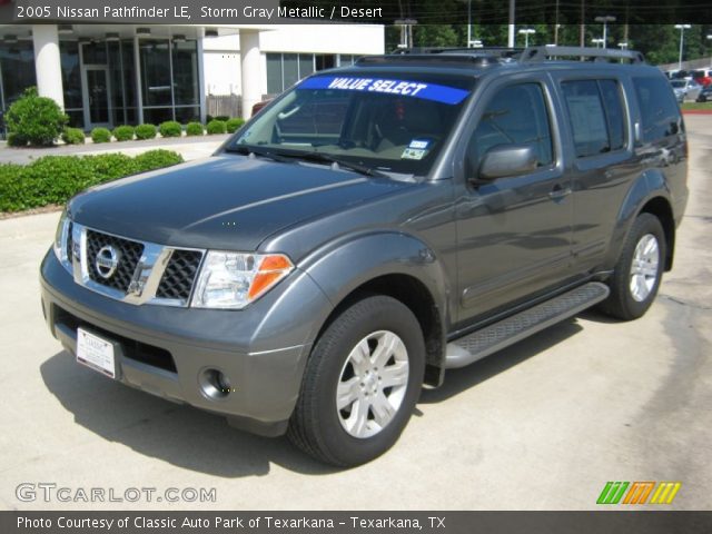 2005 Nissan Pathfinder LE in Storm Gray Metallic